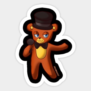 Chibi Freddy Sticker